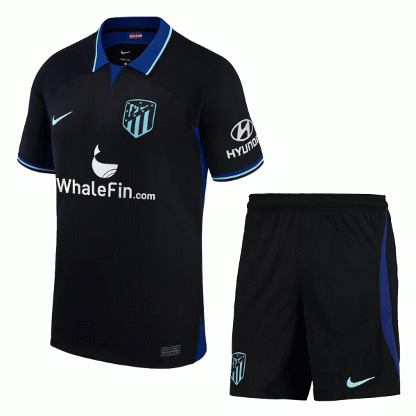 Atletico Madrid Jersey Away Kit(Jersey+Shorts) 2022/23
